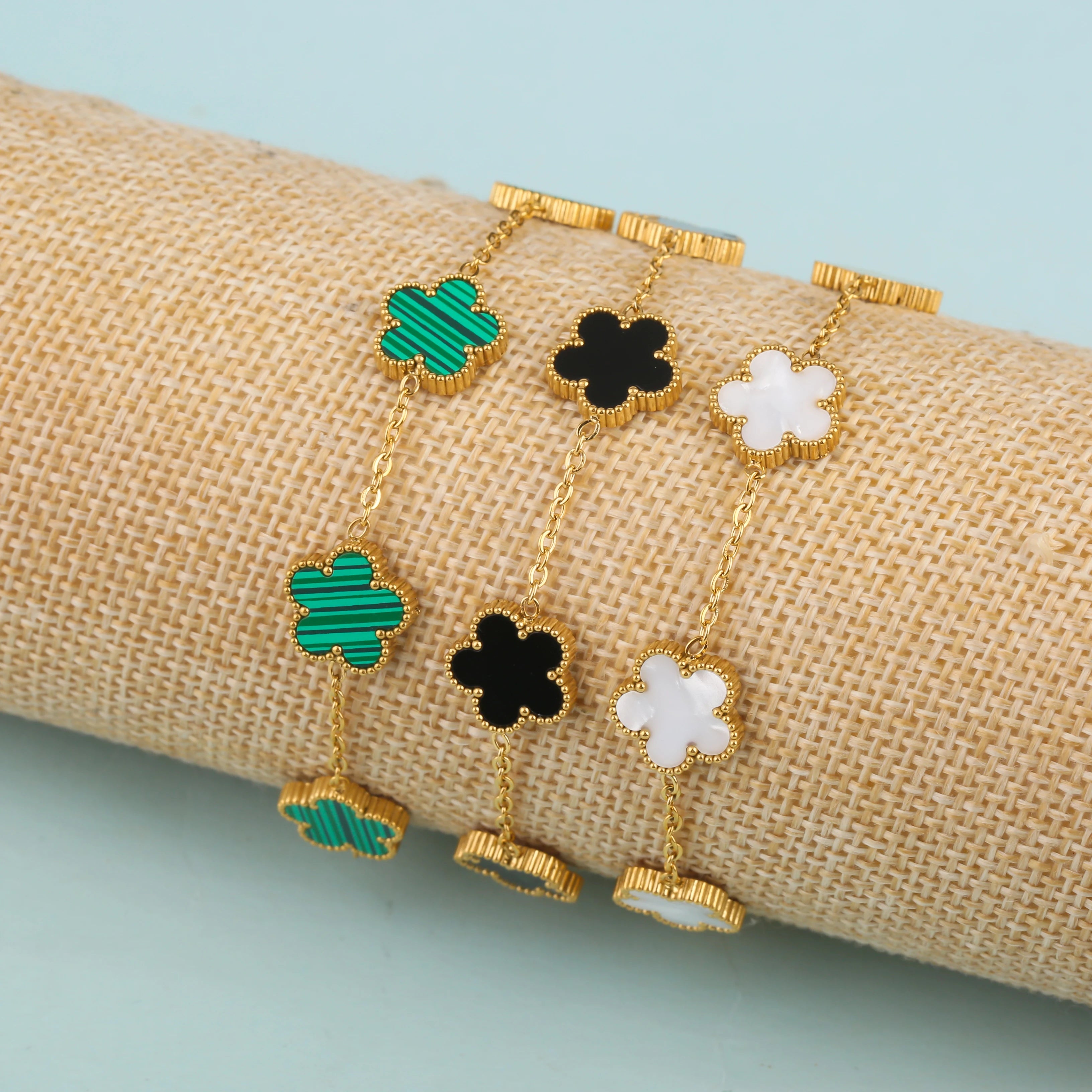 Clover-Armband & Halskette