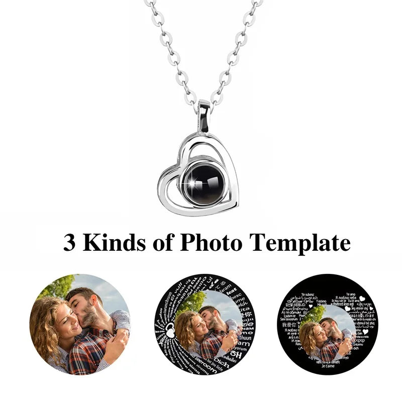 Necklace with picture