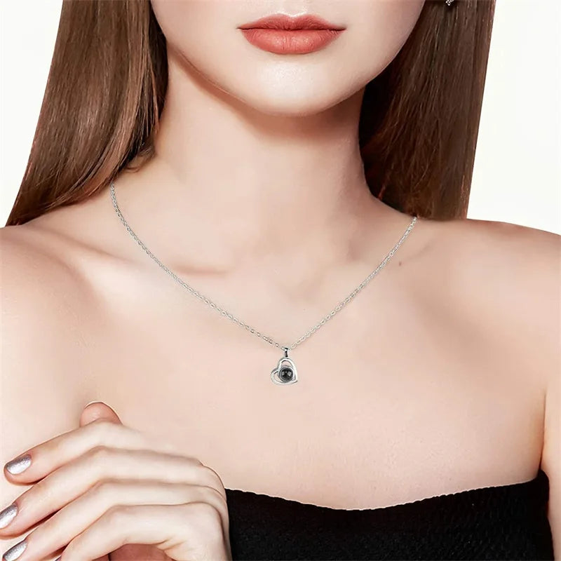 Necklace with picture