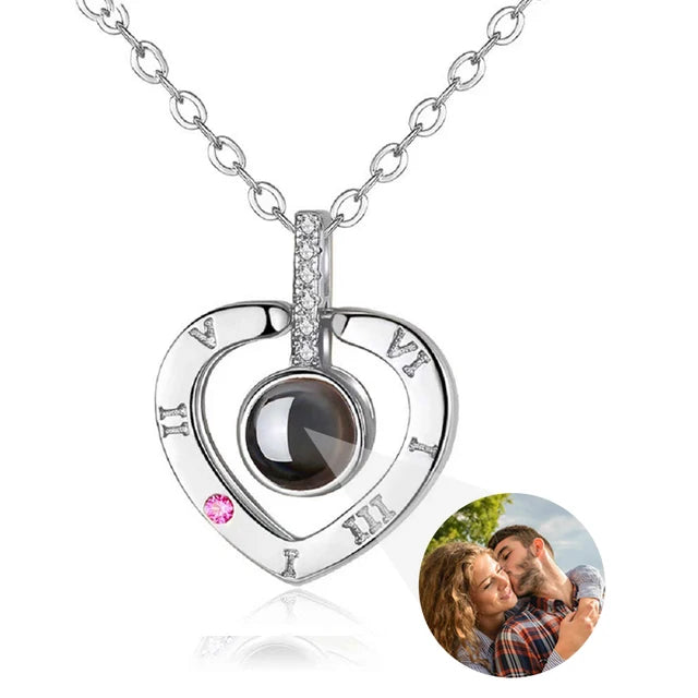 Necklace with picture