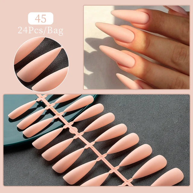 French artificial nails